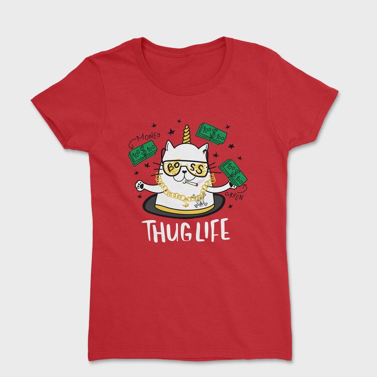 Cartoon Retro Cow and Chicken 6, Kids' T-Shirt