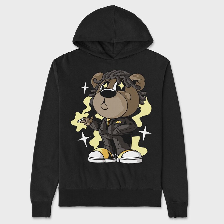 Successful Stoner Bear, Унисекс Мъжко Суичър