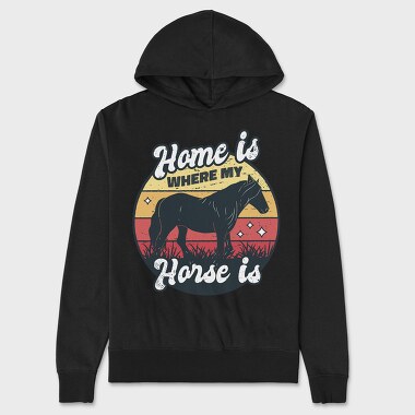 Home Horse, Унисекс Мъжко Суичър