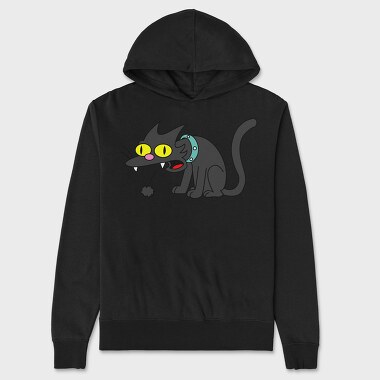 Vector Simpsons Cat, Unisex Men's Hoodie