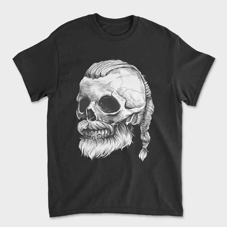 Skull Viking, Unisex Men's T-Shirt