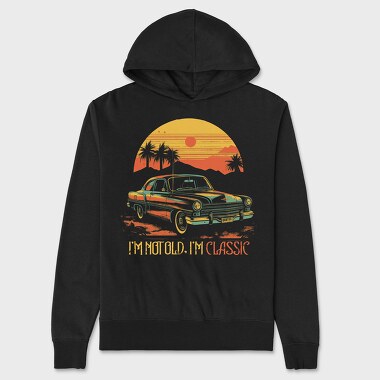 Classic Vintage Car, Unisex Men's Hoodie