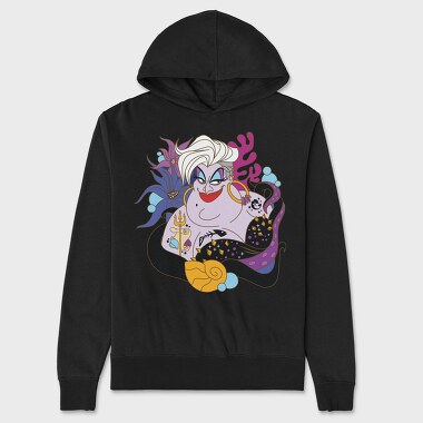 Villanas Disney Ursula D, Unisex Men's Hoodie