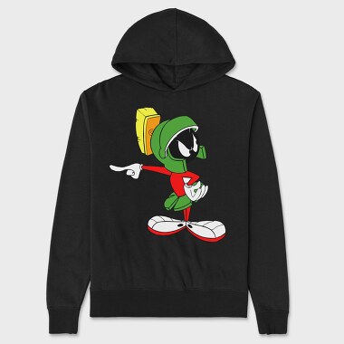 Cartoon Retro Duck Dodgers 1, Unisex Men's Hoodie