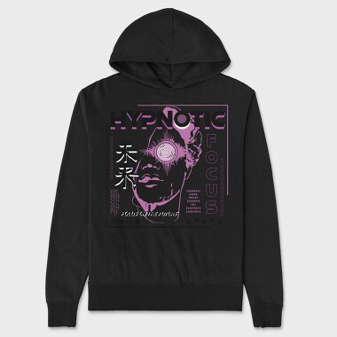 Hypnotic 2, Unisex Men's Hoodie