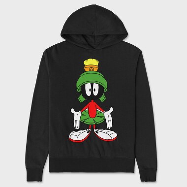 Cartoon Retro Duck Dodgers 3, Unisex Men's Hoodie