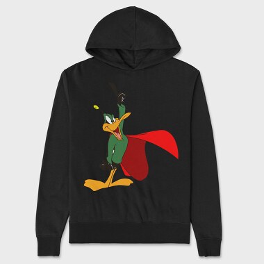 Cartoon Retro Duck Dodgers 6, Unisex Men's Hoodie