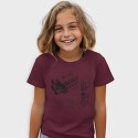 Astronaut Riding Dino, Kids' T-Shirt