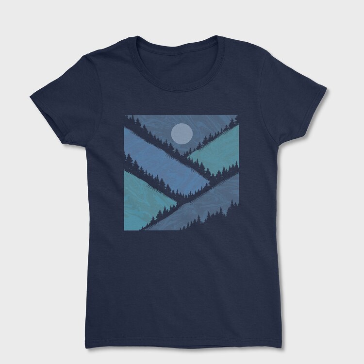 Geometric Mountains, Дамска Тениска