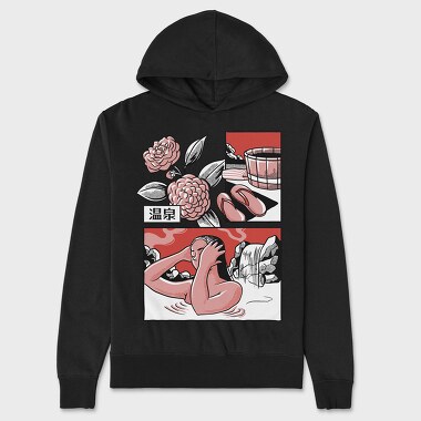 Japanese Comics 4, Unisex Men's Hoodie