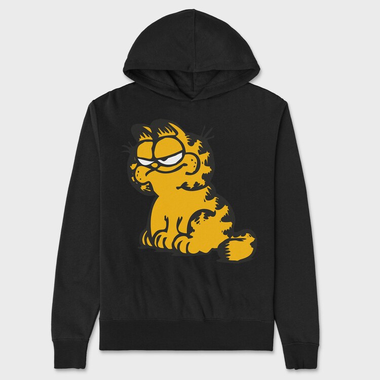 Cartoon Retro Garfield 3, Унисекс Мъжко Суичър