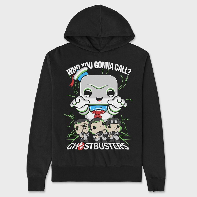 Who You Gonna Call Ghostbusters, Unisex Men's Hoodie