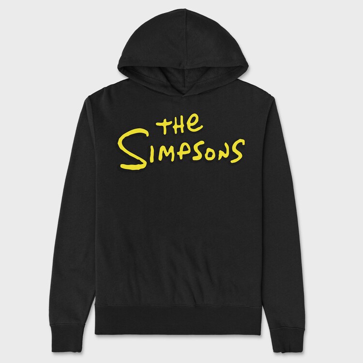 Simpsons Logo, Unisex Men's Hoodie