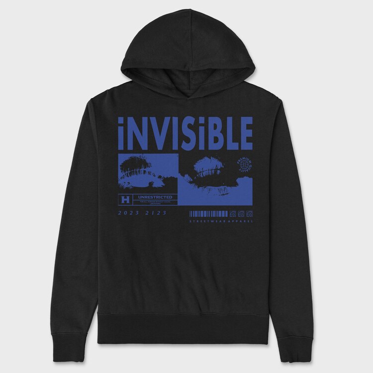 Invisible 2, Unisex Men's Hoodie