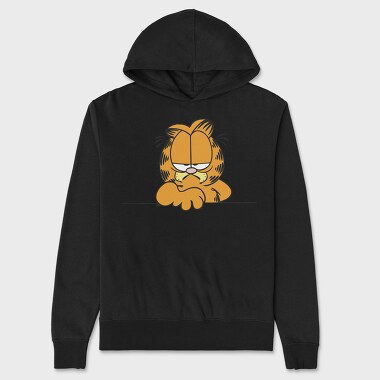Cartoon Retro Garfield 6, Unisex Men's Hoodie