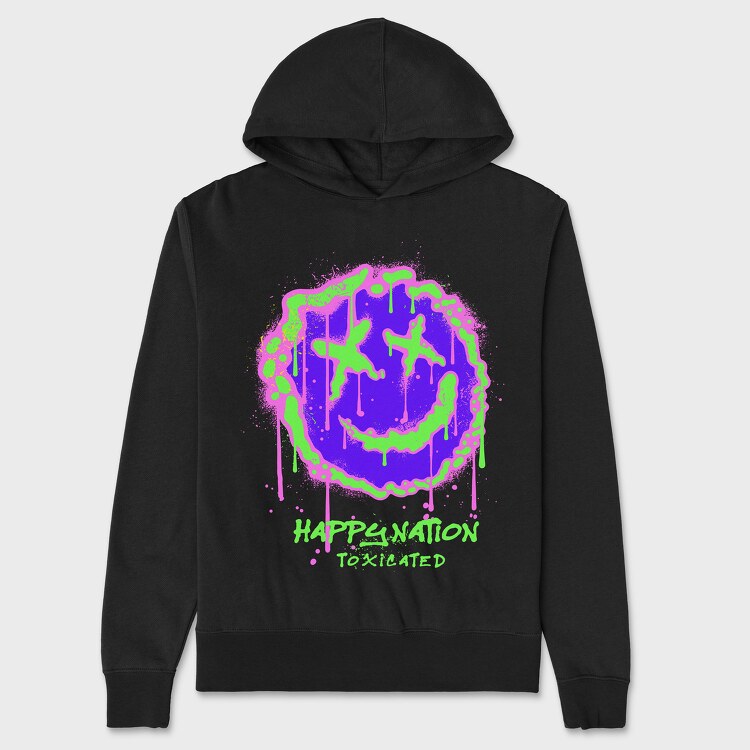 Smile Face, Unisex Men's Hoodie