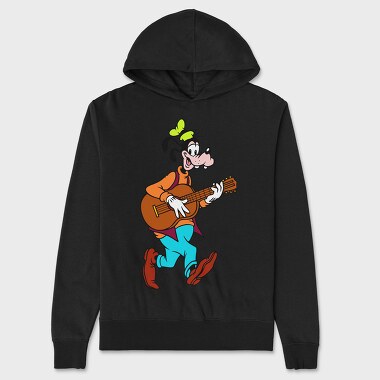 Cartoon Retro Goofy 1, Unisex Men's Hoodie