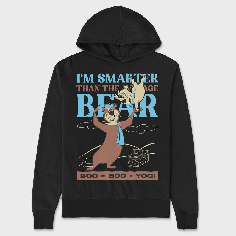 Yogi Bear, Unisex Men's Hoodie