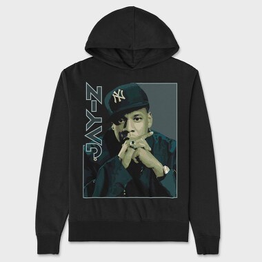 Jay Z, Unisex Men's Hoodie