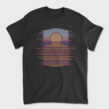 Landscape Sunset Tshirt, Unisex Men's T-Shirt