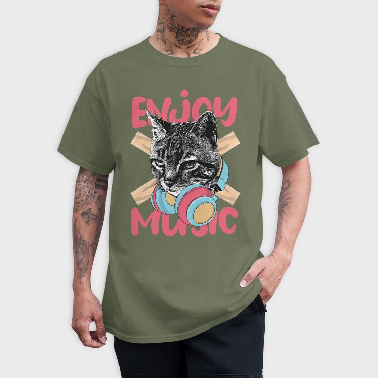 Cartoon Retro Johny Bravo 1, Unisex Men's T-Shirt