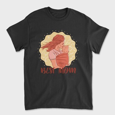 Best Mom, Unisex Men's T-Shirt
