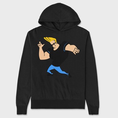 Unisex Men's Hoodie, Cartoon Retro Johny Bravo 6