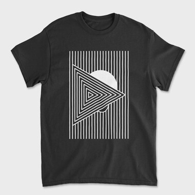 Minimal Geometric 3, Unisex Men's T-Shirt