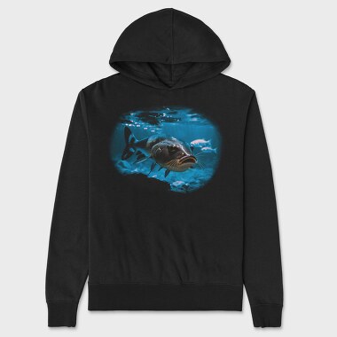 Catfish, Unisex Men's Hoodie