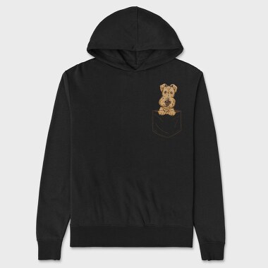 Dog Pocket, Unisex Men's Hoodie