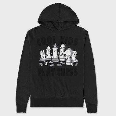 Chess Cartoon, Унисекс Мъжко Суичър