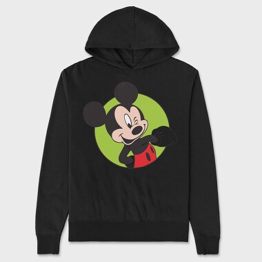 Cartoon Retro Mickey Mouse 2, Unisex Men's Hoodie