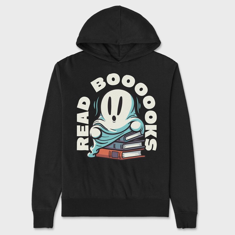 Books Ghost, Unisex Men's Hoodie