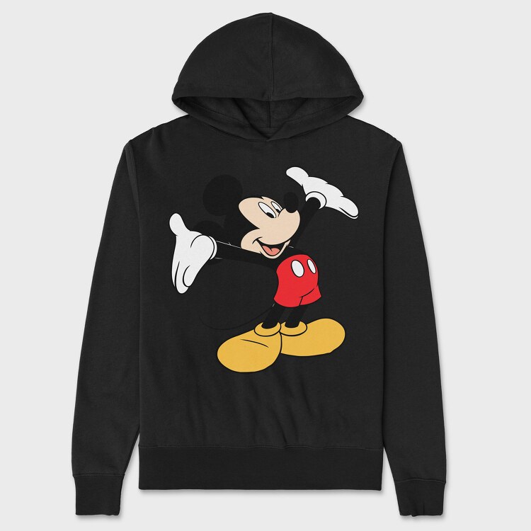 Cartoon Retro Mickey Mouse 6, Унисекс Мъжко Суичър